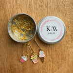 Knitting Margot markers - SWEET
